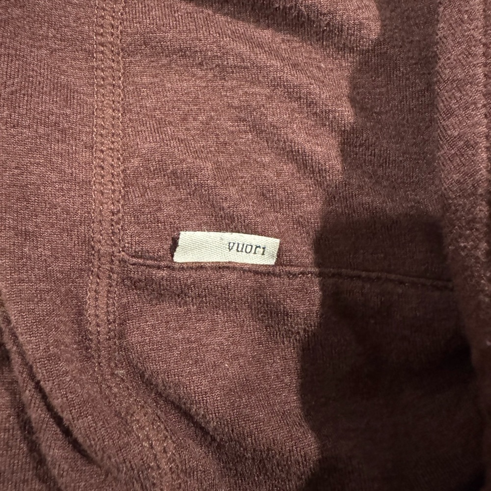 Vuori Men's Ponto Performance Pants in Burgundy - Medium - Picture 10 of 14